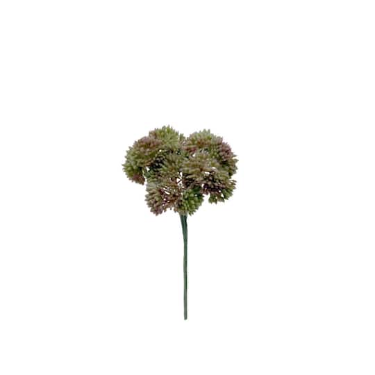 8" Pink & Green Sedum Pick by Ashland®